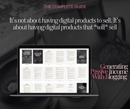 Generate Passive  Income With Blogging